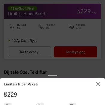 Vodafone Hizmetlerinden Memnun Değilim!