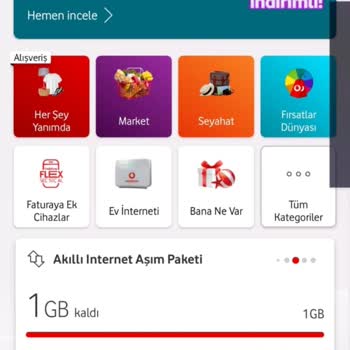 Vodafone Yanlış Aşım Paketi