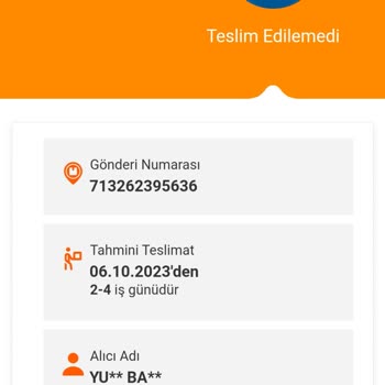 MNG Kargo Tosya Şubesi Eve Teslim Yapmıyor