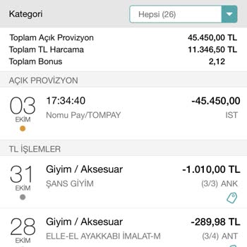 Garanti BBVA Güvenlik Açığından 45.450 TL Kartımdan Mesaj İle Çekildi