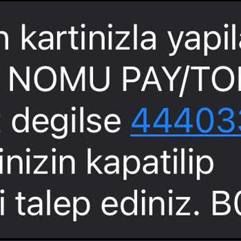 Garanti BBVA Güvenlik Açığından 45.450 TL Kartımdan Mesaj İle Çekildi