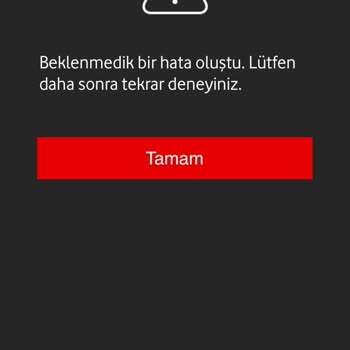 Vodafone Limitsiz Mega Sınırsız 269₺ Hata Sorun Artık Yeter Hizmet Yok!