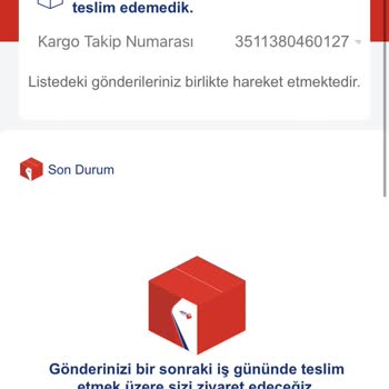 Aras Kargo Selimpaşa Şubesi Aynı Yalan