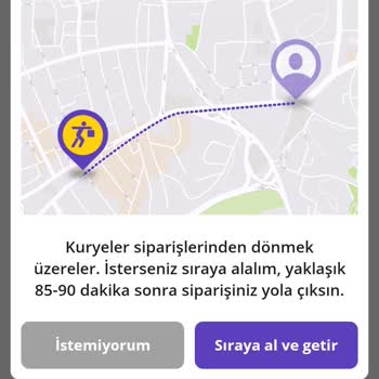 Getir Büyük Hizmeti Mağduru