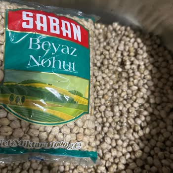 BİM Saban Beyaz Nohut Kurtlu Paketler