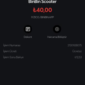 BinBin Hesabımdan Para Çekti!