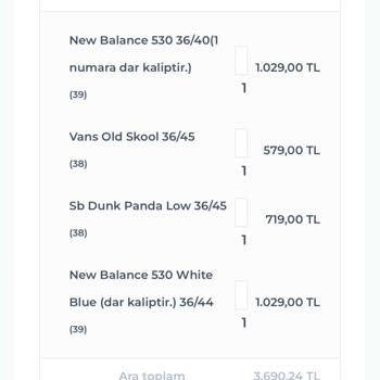 Sneakstar.co 11 Gündür Siparişim Kargoya Verilmedi