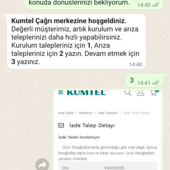 Kumtel Firmasından Hiçbir Yetkiliye Ulaşamıyorum.