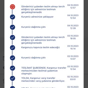 Aras Kargo Bir Türlü Getirilmeyen Kargo