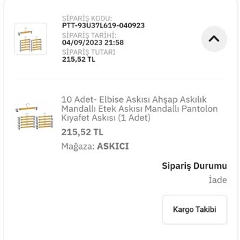 PttAVM İade Ve Sonrasında Para İadesinin Bir Türlü Gerçekleşmemesi