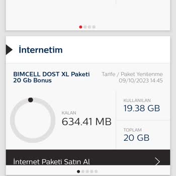Bimcell 30 GB İzle Paketi Sorunu