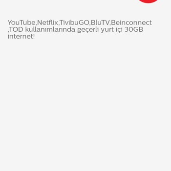 Bimcell 30 GB İzle Paketi Sorunu