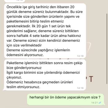 Evde Sabun Satışı Adı Altında Aldatıldım Papara'dan Şikayetçiyim