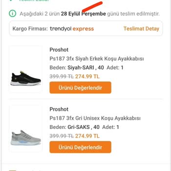 Trendyol/FLO Ayakkabı Geç Kargolama Ve Teslim Edilemeyen Ürün Hakkında