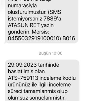 Atasun Optik Kendi Kendine Kırılan Çerçeveye Olumsuz Yanıt Verdi