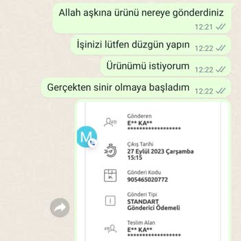 Miababy Eksik Ürün Gönderimi
