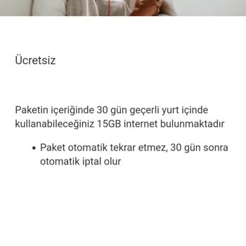 Vodafone Üstünde Ücretsiz İbaresi Bulunan Paketten Ücret Alıyor
