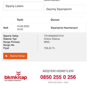 Bkmkitap Siparişim Hala Hazırlanıp Gönderilmedi