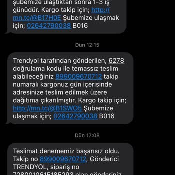 MNG Kargomu Teslim Etmedi.