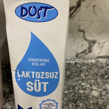 BİM Laktozsuz Dost Sütten Sinek Çıktı