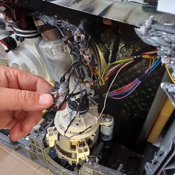 Regal Bulaşık Makinesi Yangın Çıkardı