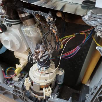 Regal Bulaşık Makinesi Yangın Çıkardı