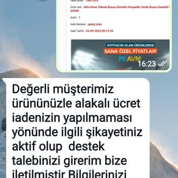 Epttavm Para İadesi 1 Aydır Gerçekleşmedi