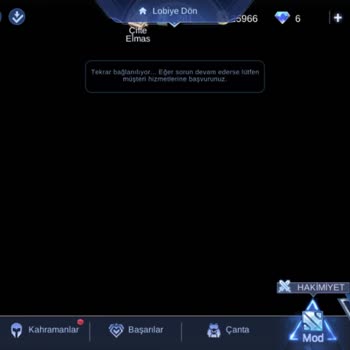 Mobile Legends Maç Başlangıcı Kastı İçin Afk Başlatıyor
