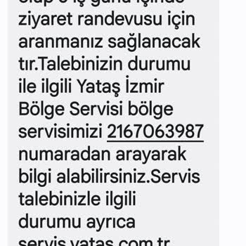 Yataş Ürün Teslimatını Yapmıyor.
