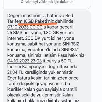 Vodafone Pişmanlık Oldu Benim İçin