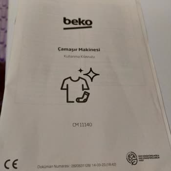 Beko Çamaşır Makinesi Sıkmadaki Titreme Ve Sallantısı Aşırı Derecede