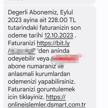 DSmart Üyeliğim İptal Edildi Ama Fatura Kesildi