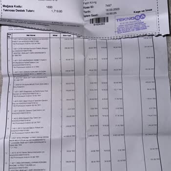 Teknosa'da Ekran Korucu Sorunu