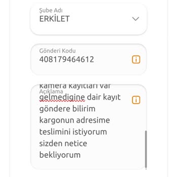 Yurtiçi Kargo Kargo Gelmediği Halde Evde Yoktu Yazılıyor