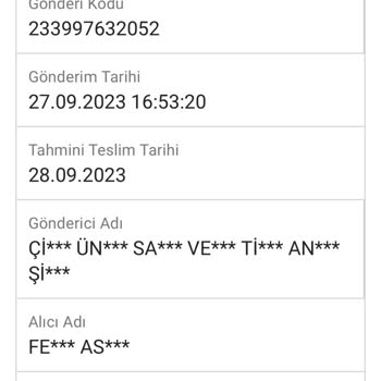 Sendeo Kargom Teslim Edilmedi