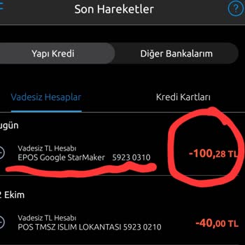 STARMAKER'IN Benden Habersiz Para Çekmesi!