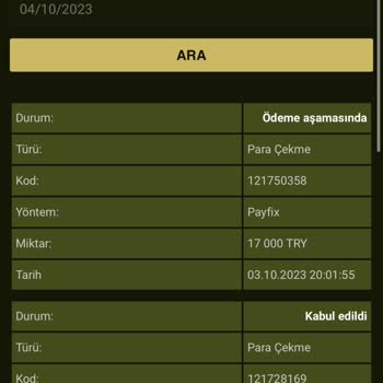 GrandPashaBet Param 30 Saattir Hesabıma Geçmedi