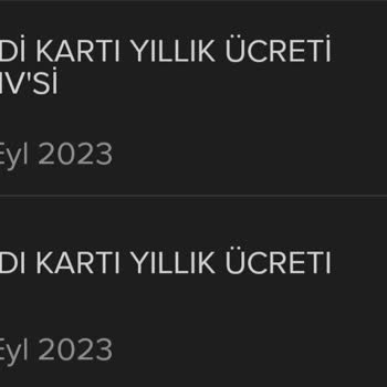 İş Bankası Ücretsiz Kredi Kartından Yıllık Kart Ücretini Aldı