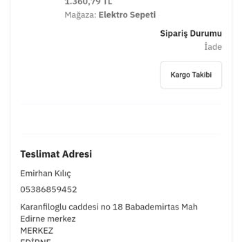 Epttavm İade Olmuyor