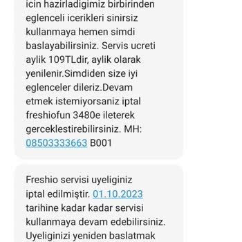 Türk Telekom Freshio Fun Abonelik Yapılması Yoluyla Haksız Kazanç