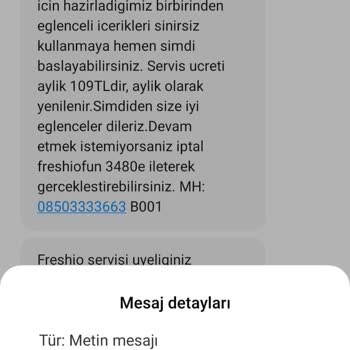 Türk Telekom Freshio Fun Abonelik Yapılması Yoluyla Haksız Kazanç