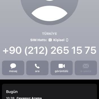 +90 (212) 265 15 75 Denizbank Müşteri Hizmetleri
