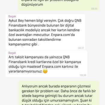 Enpara 3+3 Taksit Problemi