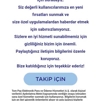 Tom Pay, Hadi Uygulaması İzinsiz Kayıt Açma