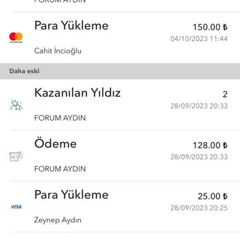 Starbucks Coffee Yıldızlarımın Yüklenmemesi Sorunu