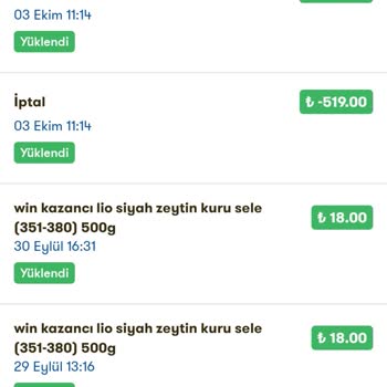 Şok Marketler Aktif Olmayan Sipariş Alınan Para Hk