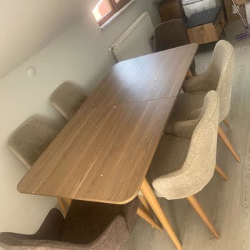 Kilim Mobilya'dan Aldığım Yemek Odasının Hatalı Gelmesi