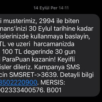 QNB Finansbank Kampanya Puanlarını Yüklemiyor