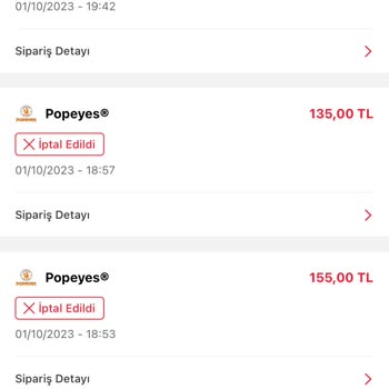 Tıkla Gelsin Sipariş İptali Ve İade İşlemi