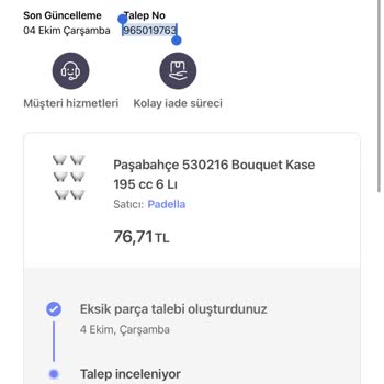 Hepsiburada Kırık Ürün Temin Etmeme